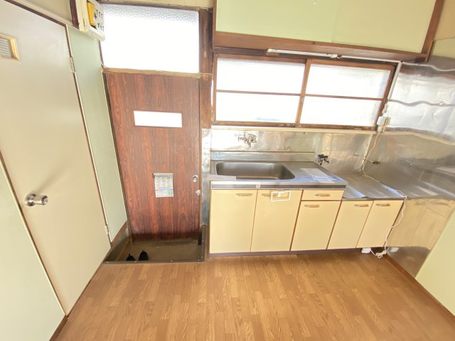 松林荘の洗面所