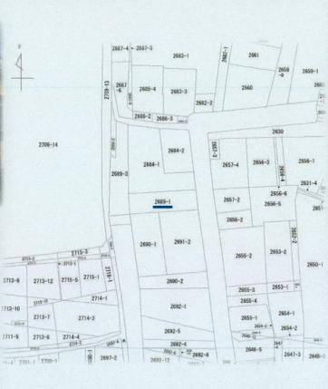 羽生市東5丁目　売地　の区画図|全1区画