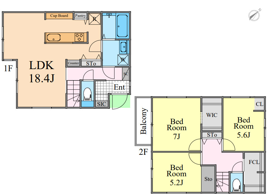 辻堂元町2丁目　新築戸建　全4棟C棟の外観