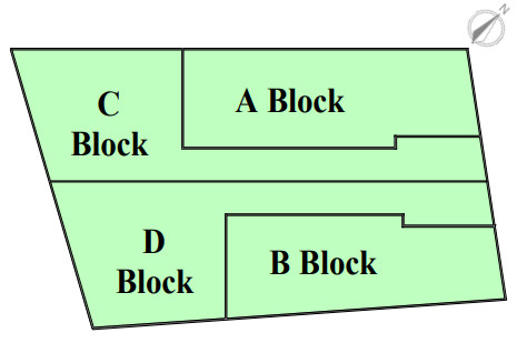 辻堂元町2丁目　新築戸建　全4棟C棟の区画図