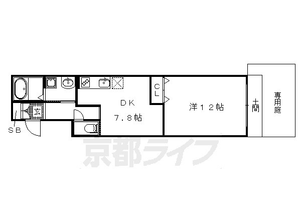 ウィルパーク御所西の間取り