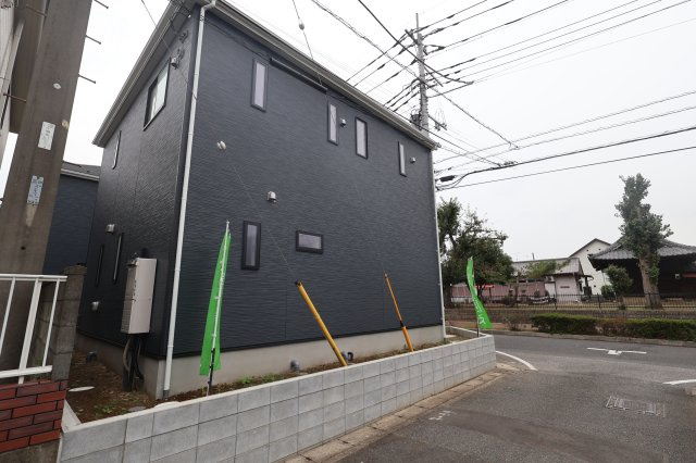 《仲介手数料無料》久喜市吉羽１丁目37-2(3号棟)新築一戸建てクレイドルガーデンの外観|撮影日 2025年10月4日 12:00 曇り