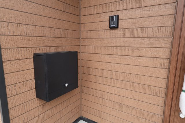 《仲介手数料無料》久喜市吉羽１丁目37-2(3号棟)新築一戸建てクレイドルガーデンのセキュリティ|撮影日 2025年10月4日 12:00 曇り