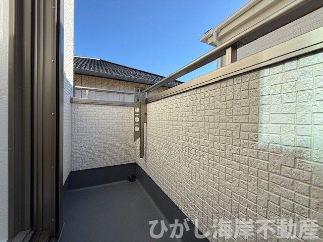 茅ヶ崎市柳島１丁目　新築戸建　全３棟のバルコニー|バルコニー