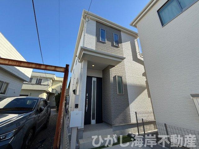 茅ヶ崎市柳島１丁目　新築戸建　全３棟の外観|現地外観