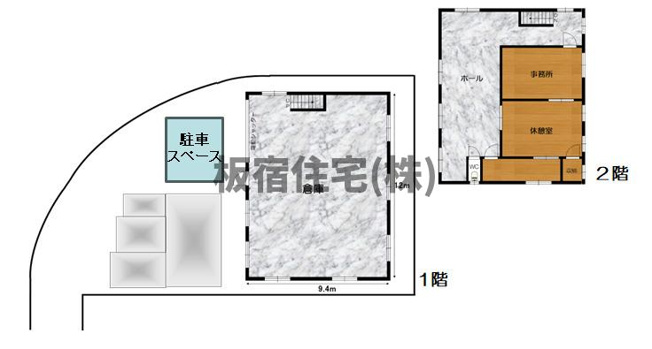 【間取り】 | 長田区明泉寺町３丁目倉庫