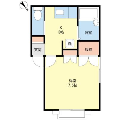 メアリーズハウスの間取り