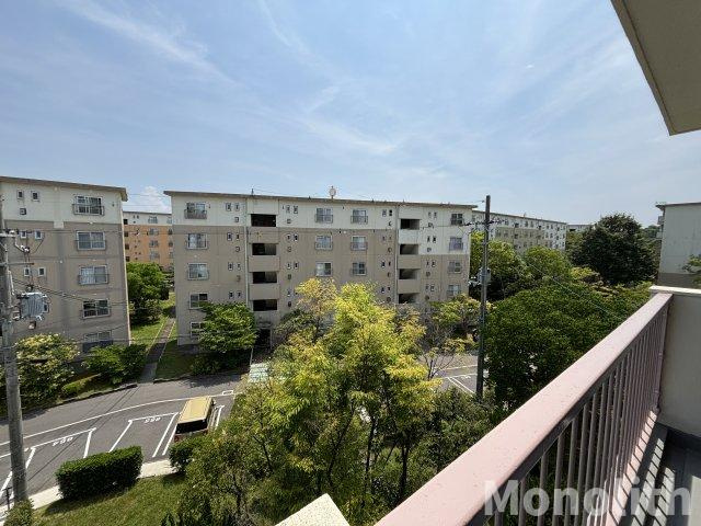 鶴山台40号棟の展望