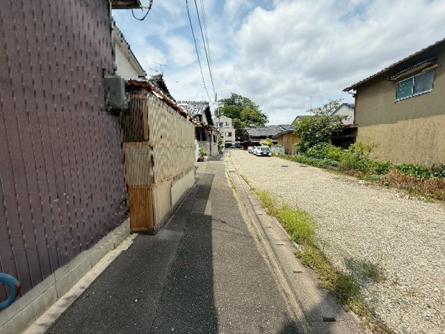 樫原下ノ町土地の外観|公簿277.68㎡の土地です
