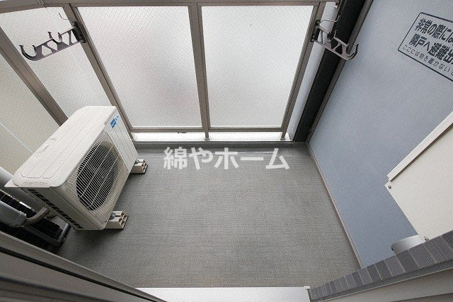プレサンス難波フィネストのバルコニー|開放的で明るい空間を演出してくれるバルコニーです