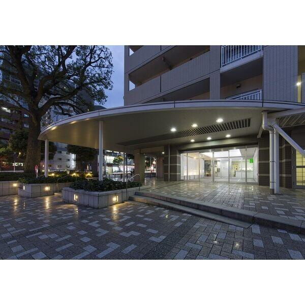 シティコート目黒４号棟のエントランス|エントランスです