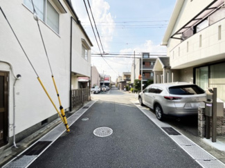 【前面道路含む現地写真】 | 宇治市小倉町山際　中古戸建