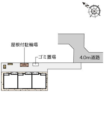 【区画図】 | ラグレージュⅣ
