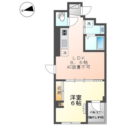 【間取り】 | ハイムマルセン日野