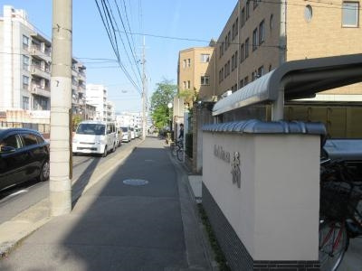 橘の周辺|前面道路