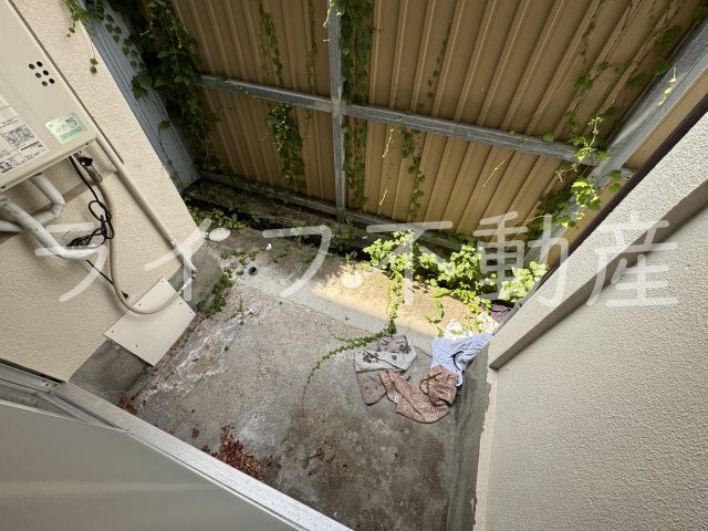 北岸文化のバルコニー|陽当たり良好なバルコニーです