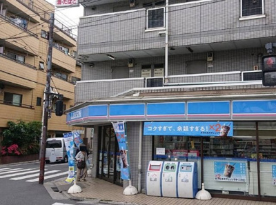 【周辺】 | カミータジャムズ　14800 | ローソン 常盤台四丁目店まで530ｍ