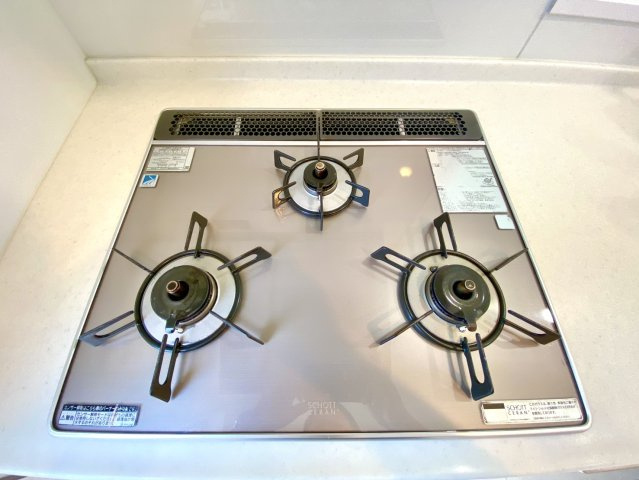 日進市藤島町長塚戸建のキッチン|ガスコンロ