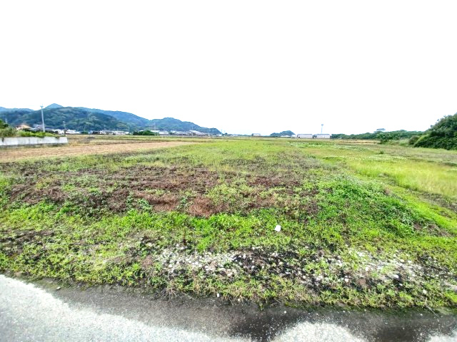 宇土市住吉町の売地の外観