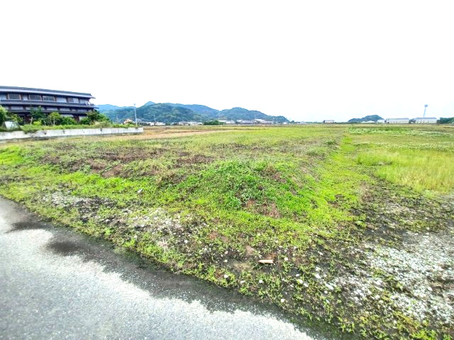 宇土市住吉町の売地の外観