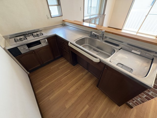 北国分2丁目戸建てのキッチン