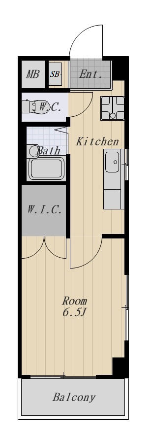アーク野口ビル 402号室の間取り