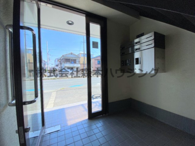 【ロビー】 | 　ミロクハイツ寝屋川 | 落ち着いたロビーです