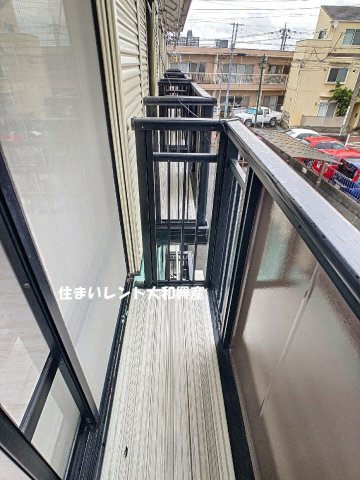 スナイプドミのバルコニー