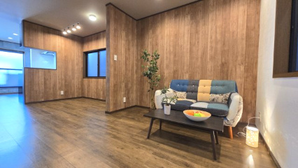 【居間・リビング】大東市泉町1丁目　リフォーム済中古戸建