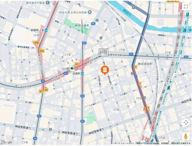 【地図】 | ★仲介手数料無料★パークリュークス神田多田（新築未入居の10階角住戸）