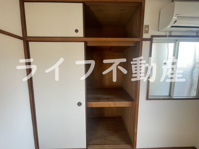 サンハウスの収納|ちょっとした収納スペースも充実しています