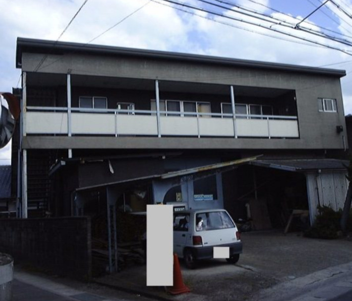 栗東市高野の事務所の外観