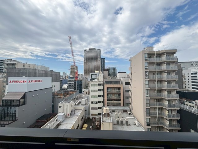 大阪市中央区鎗屋町１丁目の賃貸マンションの展望