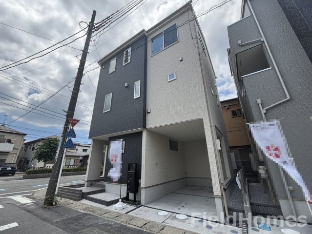 平塚市夕陽ケ丘新築戸建て　A号棟の外観|外観「平塚市夕陽ケ丘新築戸建て　A号棟」