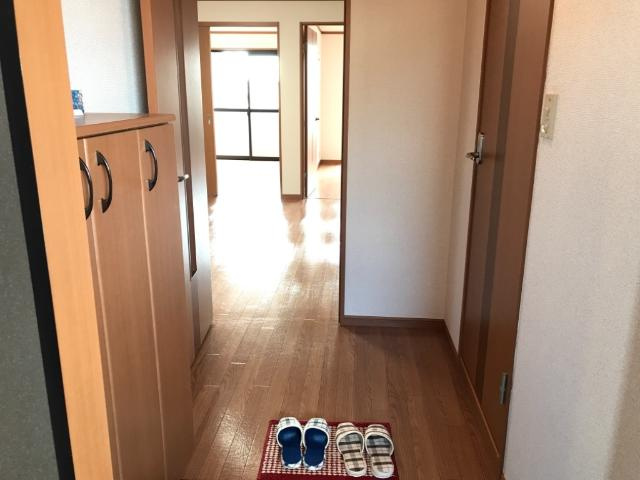 サニープレイスＡの玄関|玄関です