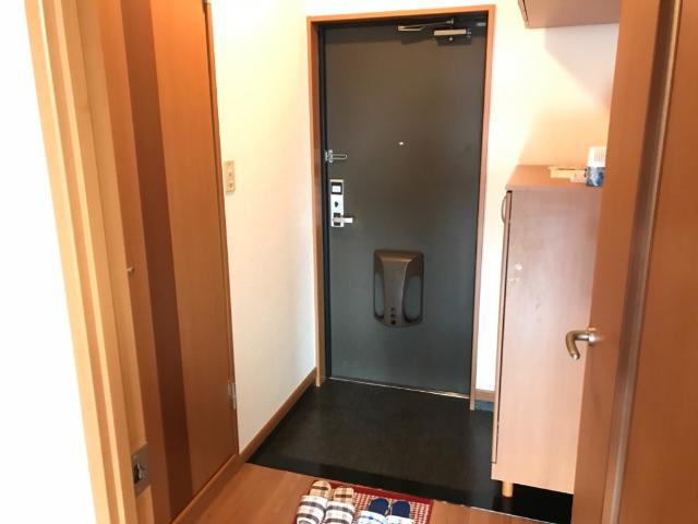 サニープレイスＡの玄関|玄関です