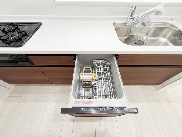 『八王子市新築戸建て』八王子市平岡町1-2【仲介手数料無料】　３期のキッチン|～仲介手数料無料☆八王子ひなた不動産～　八王子市平岡町　新築戸建て