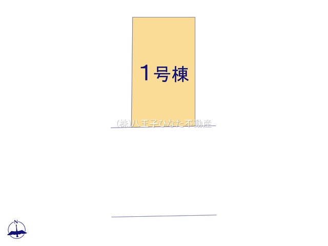 『八王子市新築戸建て』八王子市平岡町1-2【仲介手数料無料】　３期の区画図|～仲介手数料無料☆八王子ひなた不動産～　八王子市平岡町　新築戸建て