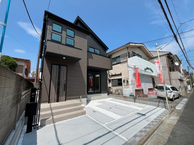 『八王子市新築戸建て』八王子市平岡町1-2【仲介手数料無料】　３期の外観|～仲介手数料無料☆八王子ひなた不動産～　八王子市平岡町　新築戸建て