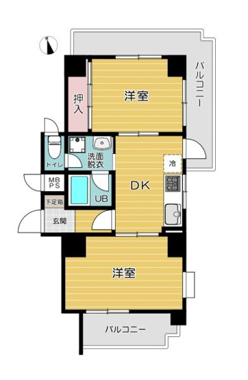 【間取り】 | GSハイム平野