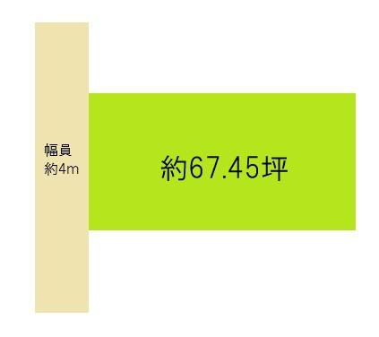 和歌山市鳴神　土地の土地図