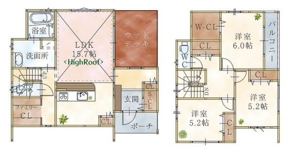 和歌山市満屋2-1-13号　新築戸建