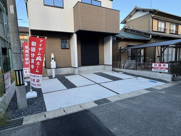 安城市里町1期　全1棟・1号棟の駐車場|２台駐車できます！