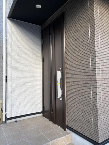 安城市里町1期　全1棟・1号棟の玄関|訪れる人を心地よく迎え入れます。