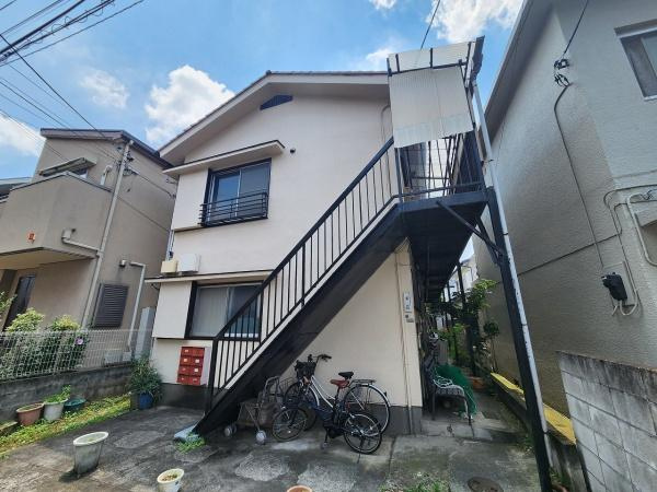 世田谷区上馬５丁目のアパートの外観