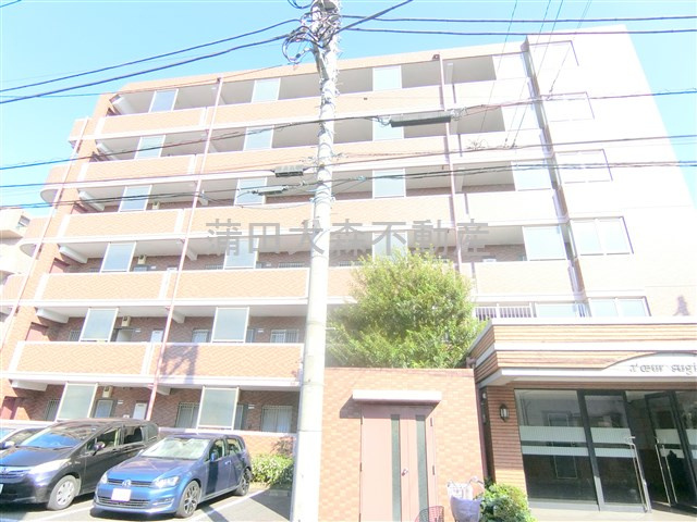 ア・クール杉原の外観|1997年2月築　RC鉄筋コンクリート造地上6階建て総戸数24戸のファミリータイプ賃貸マンション　JR京浜東北線蒲田駅徒歩圏内の東京都大田区西蒲田4丁目