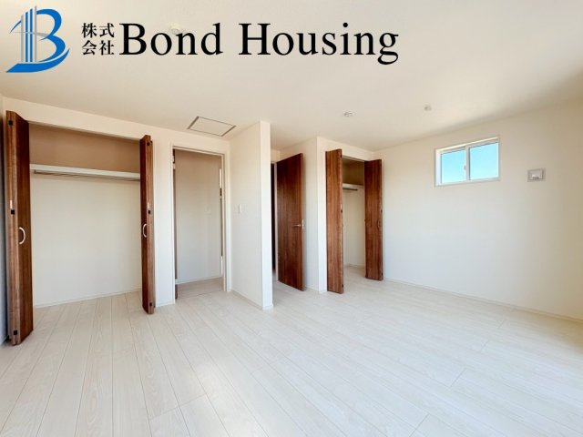 西明石駅まで徒歩14分　北王子町　新築戸建の寝室