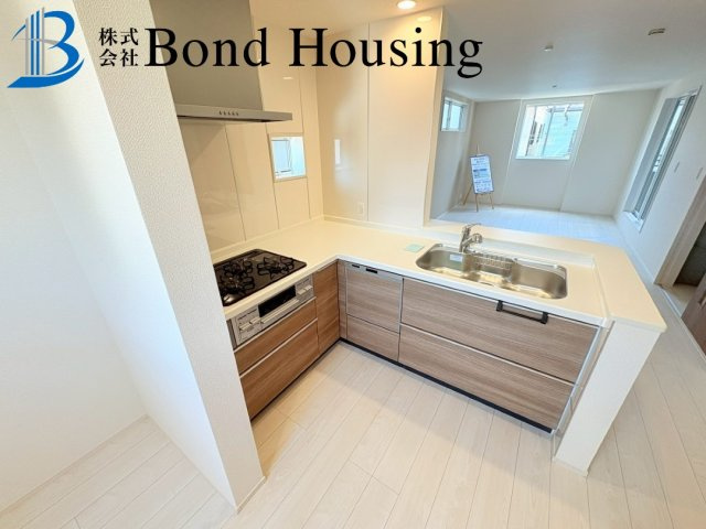 西明石駅まで徒歩14分　北王子町　新築戸建のキッチン