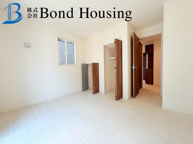 西明石駅まで徒歩14分　北王子町　新築戸建の寝室