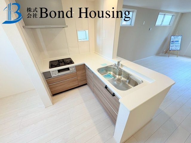 西明石駅まで徒歩14分　北王子町　新築戸建のキッチン